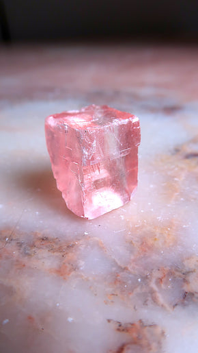 Strawberry Optical Calcite