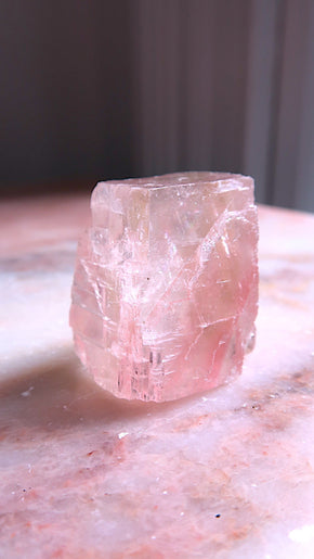 Strawberry Optical Calcite