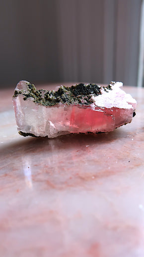 Strawberry Optical Calcite