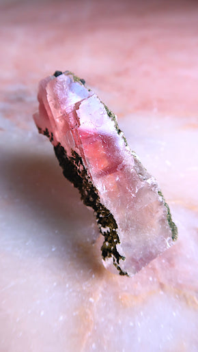 Strawberry Optical Calcite