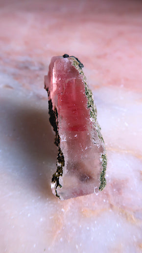 Strawberry Optical Calcite