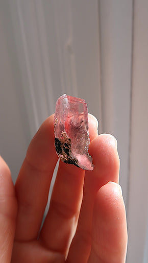 Strawberry Optical Calcite