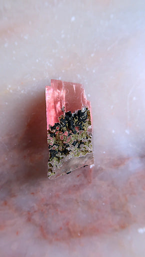 Strawberry Optical Calcite