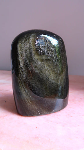 Large Golden Obsidian - Sun energy