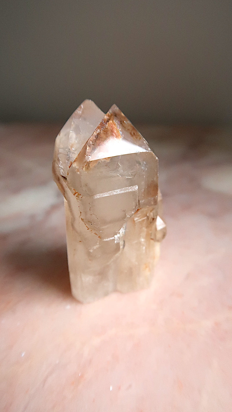 Scepta Clear Quartz Point