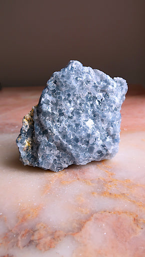 Raw Blue Calcite
