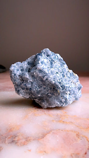 Raw Blue Calcite