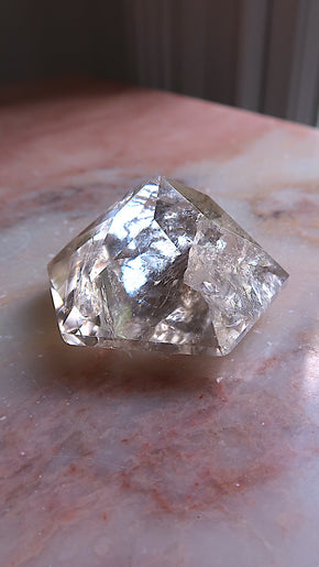 Diamond Smokey Quartz Diamond (rainbows)