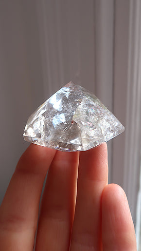 Diamond Smokey Quartz Diamond (rainbows)