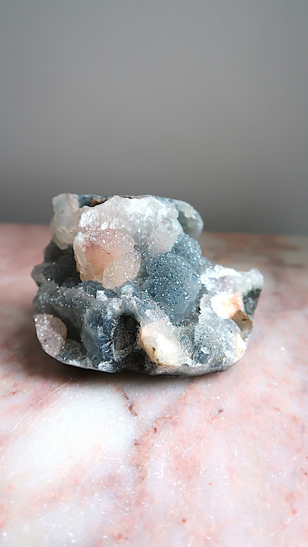 Rare Pink & Midnight Apophyllite