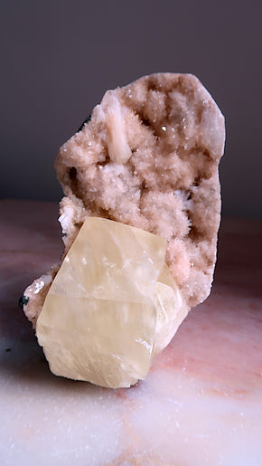 Rare Premium Yellow Optiacl Calcite