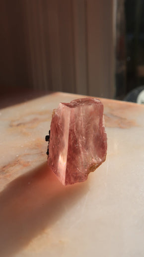 Strawberry Optical Calcite