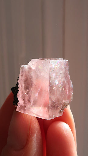 Strawberry Optical Calcite