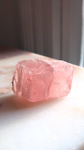 Strawberry Optical Calcite