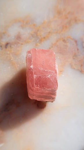 Strawberry Optical Calcite