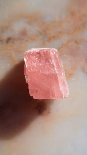 Strawberry Optical Calcite