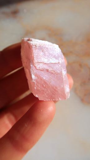 Strawberry Optical Calcite