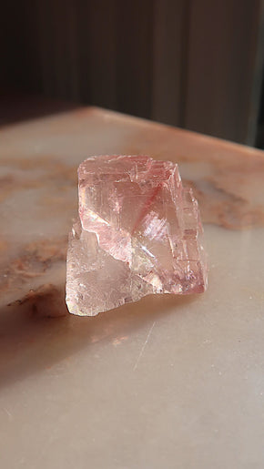 Strawberry Optical Calcite