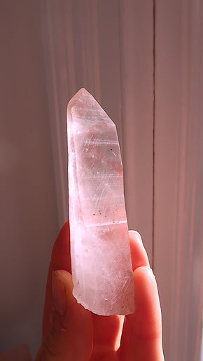 Cherry Pink Lemurian Point