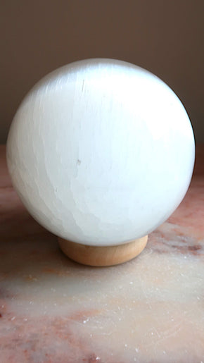 Extra Large Selenite Sphere