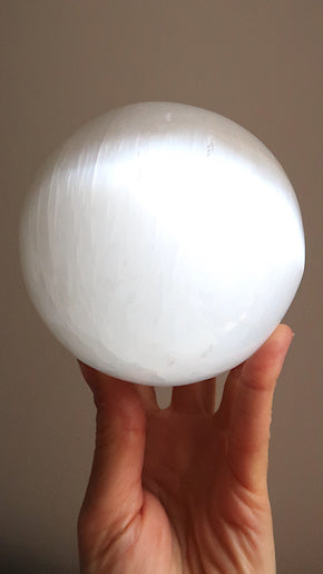 Extra Large Selenite Sphere