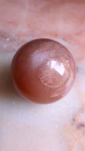 Pink Moonstone Sphere