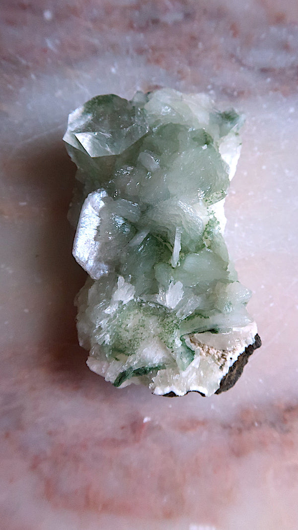 Green Apophyllite Cluster