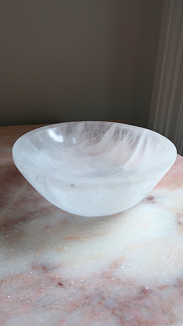 Large Selenite Bowl