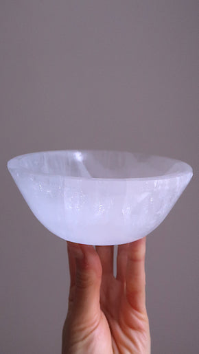 Large Selenite Bowl