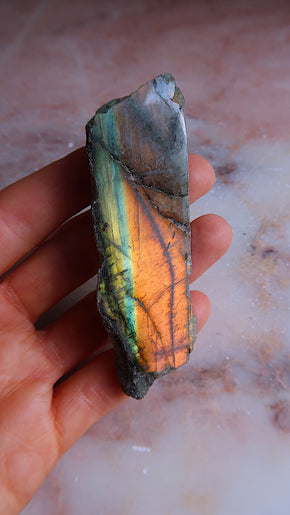 Green and Gold Labradorite