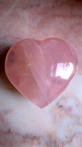 Large Rose Quartz Heart