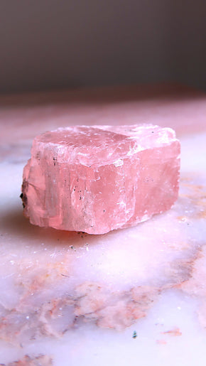 Strawberry Optical Calcite