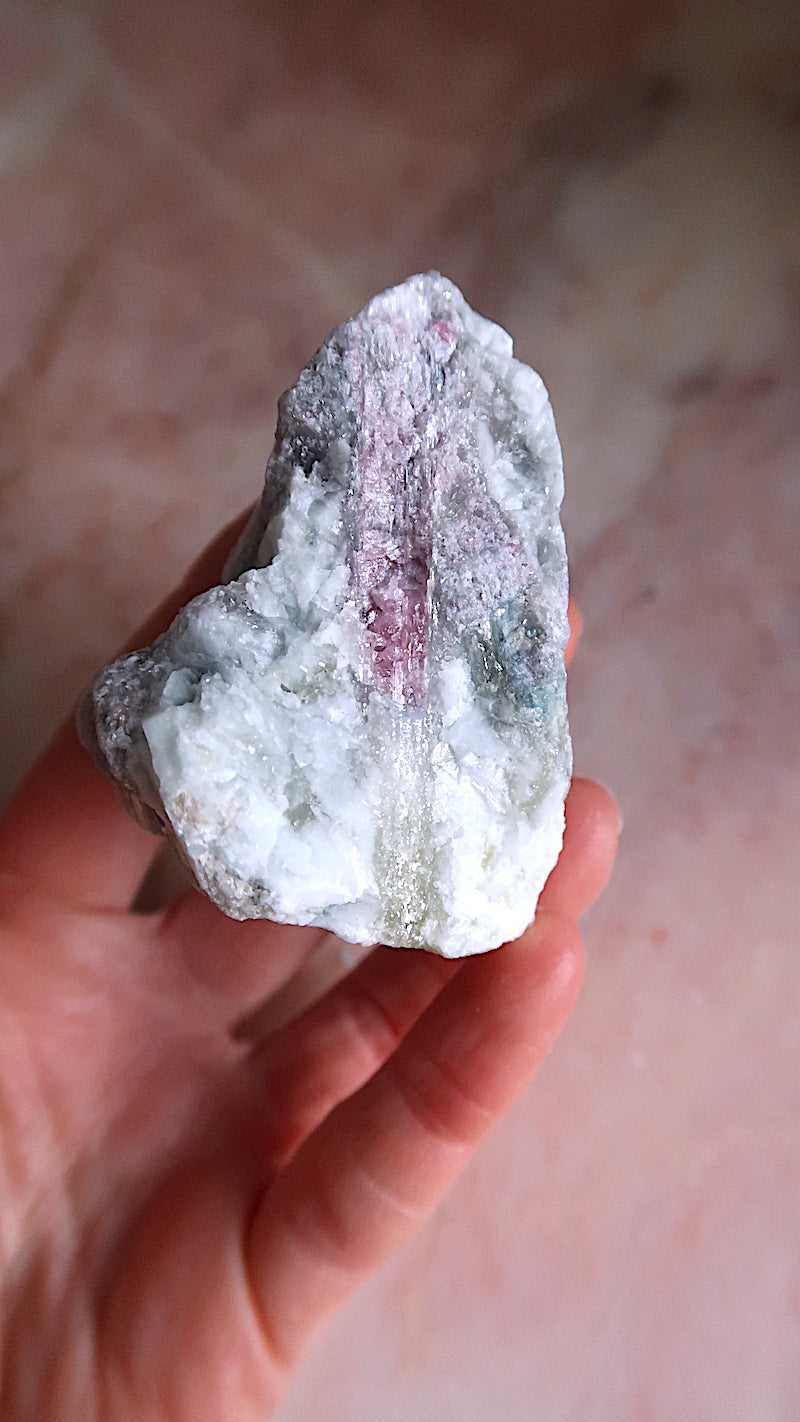 Pink, Blue & Green Tourmaline