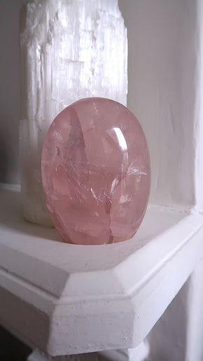 Large Rose Quartz (With Rainbows)