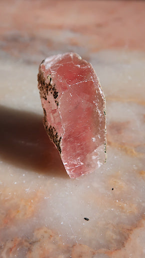 Strawberry Optical Calcite