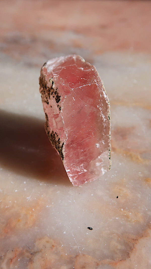 Strawberry Optical Calcite