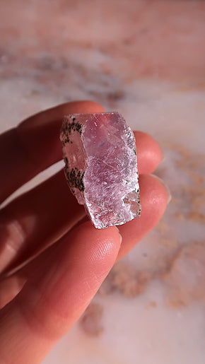 Strawberry Optical Calcite