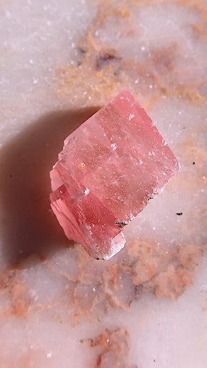 Strawberry Optical Calcite