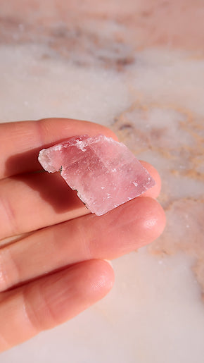 Strawberry Optical Calcite