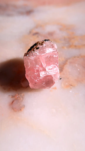 Small Strawberry Optical Calcite