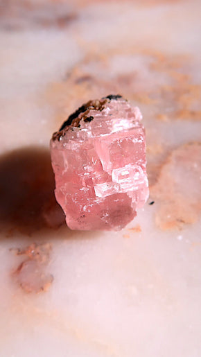Strawberry Optical Calcite