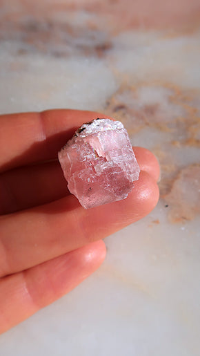 Strawberry Optical Calcite