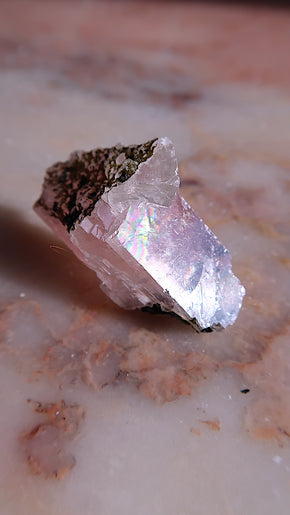 Strawberry Optical Calcite