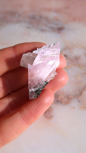 Strawberry Optical Calcite