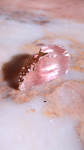 Strawberry Optical Calcite