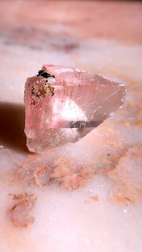 Strawberry Optical Calcite