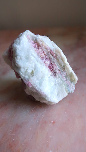 Pink, Blue Tourmaline Cluster