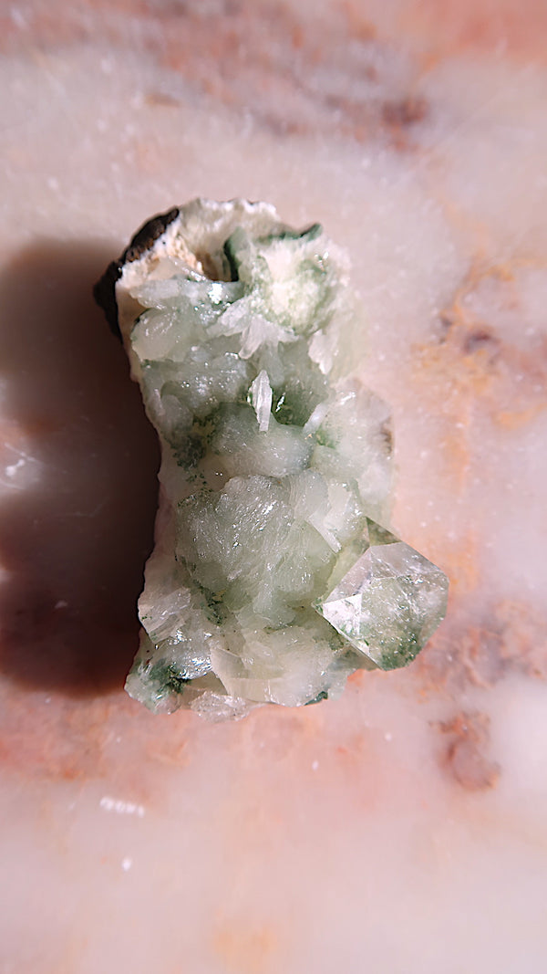 Green Apophyllite Cluster
