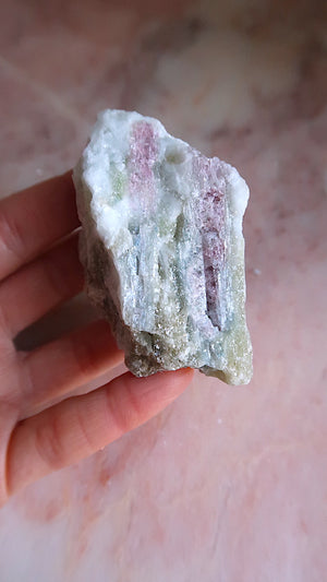 Pink, Blue & Green Tourmaline