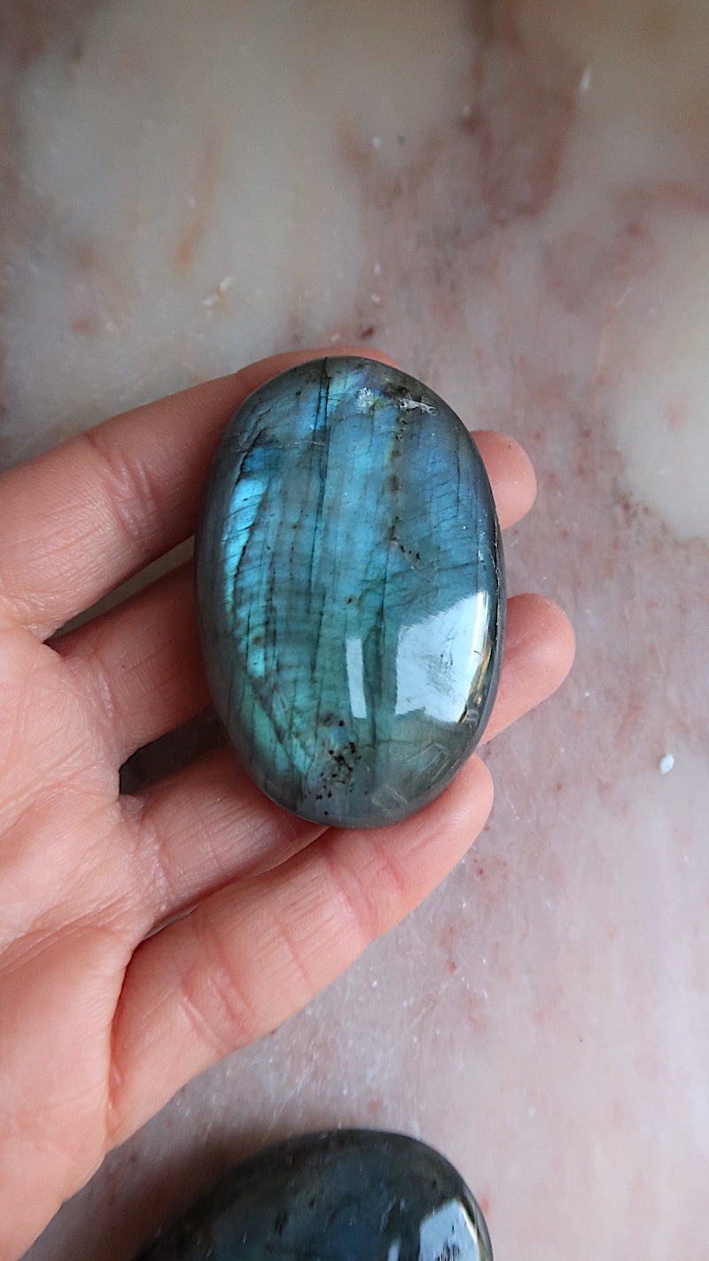 Labradorite Palm Stone